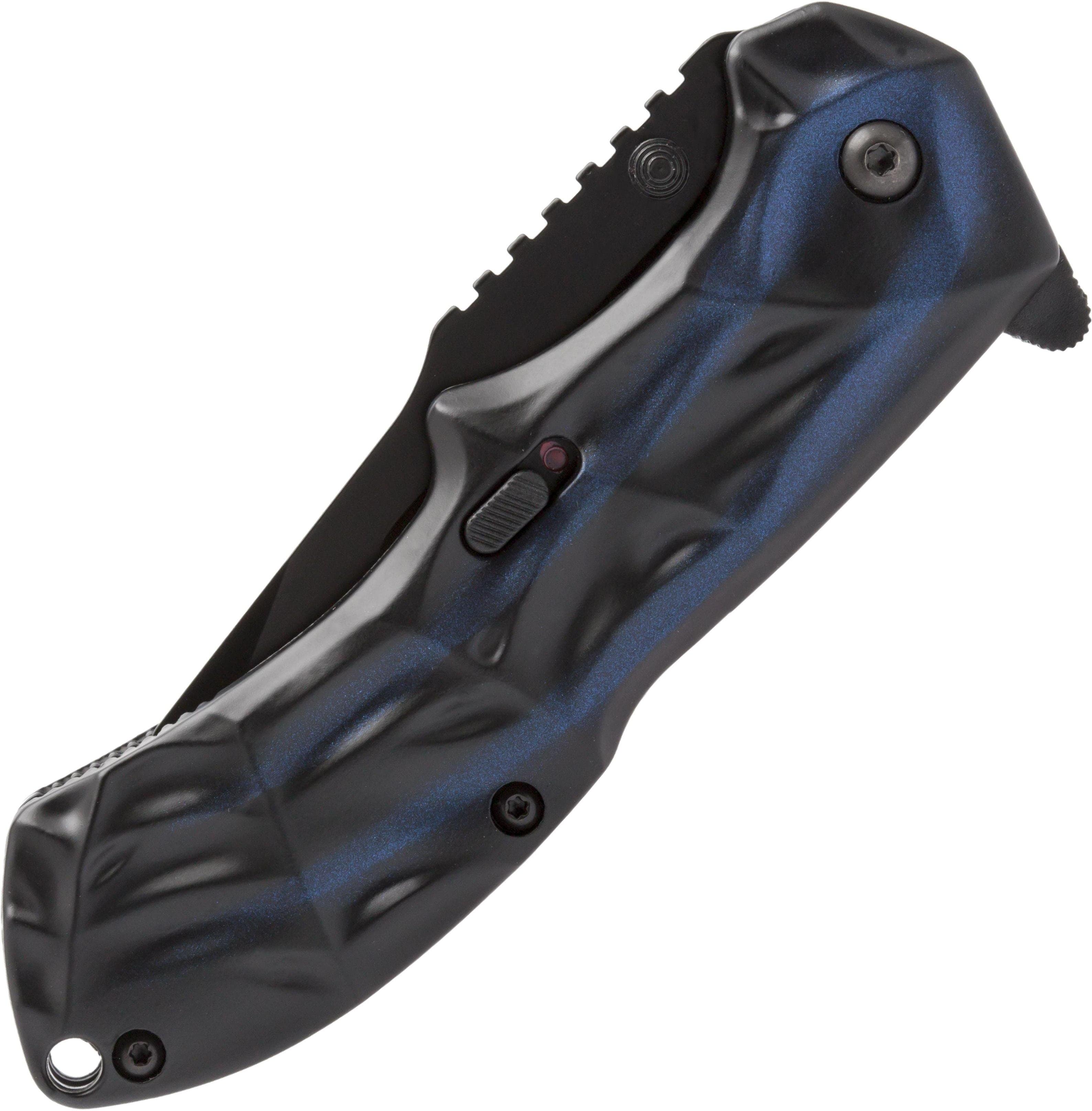 Smith & Wesson Black Ops M.A.G.I.C. Assisted Opening Knife, 3.4 Tanto Blade, Blue Aluminum Handle - SWBLOP3TBL Outlet Manchester Great Sale