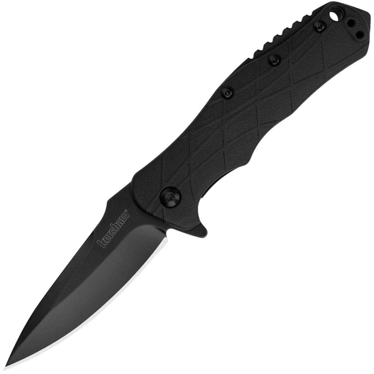 [Discontinued] Kershaw RJ Tactical 3.0, 3 Assisted Open Blade, Black GFN Handle - 1987 Pick A Best Cheap Pice