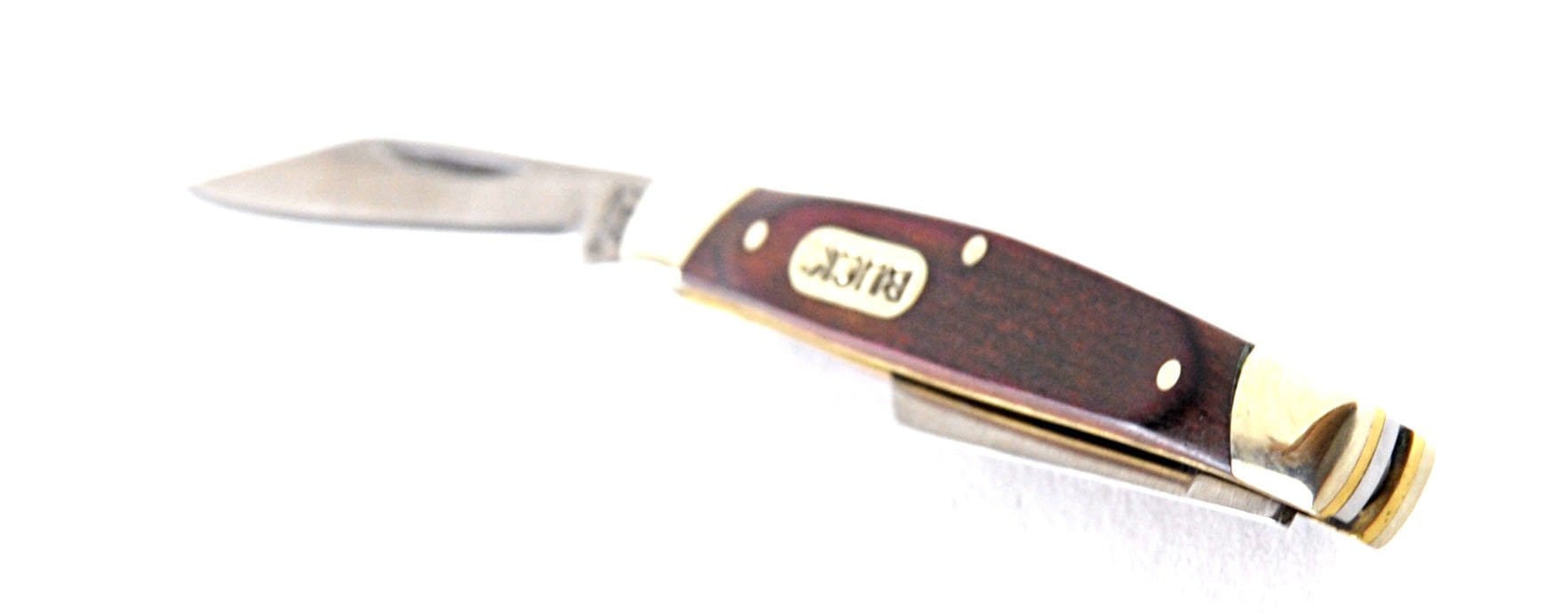 Buck 375 Deuce, Clip & Coping Blades, Woodgrain Handle - 0375BRS-B Buy Cheap Many Kinds Of