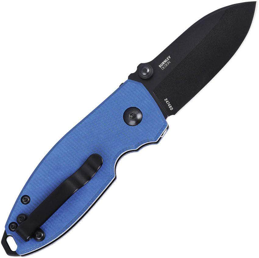 CRKT Squid Button Lock Blue Free Shipping Cost