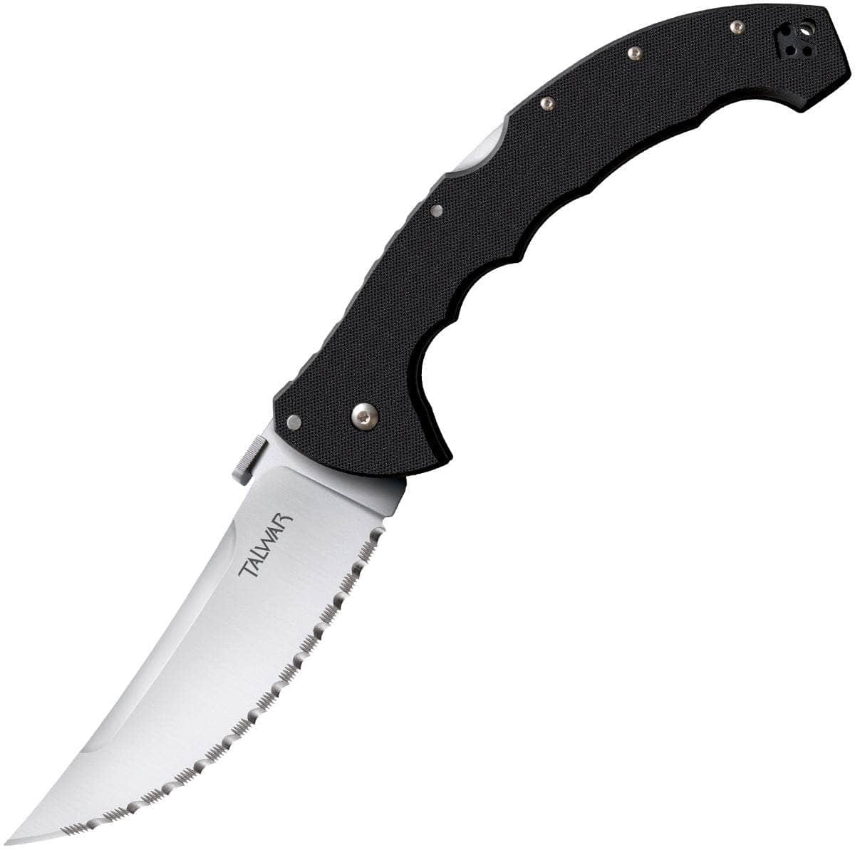 Cold Steel Talwar, 5.5 S35VN Serrated Blade, G10 Handle - 21TBXS 100% Authentic For Sale