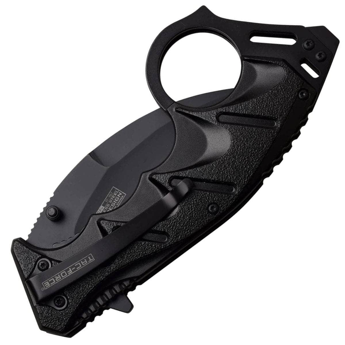 Tac-Force Tactical Karambit, 3.5 Assisted Blade, Aluminum Handle - TF-957BK Sale Official