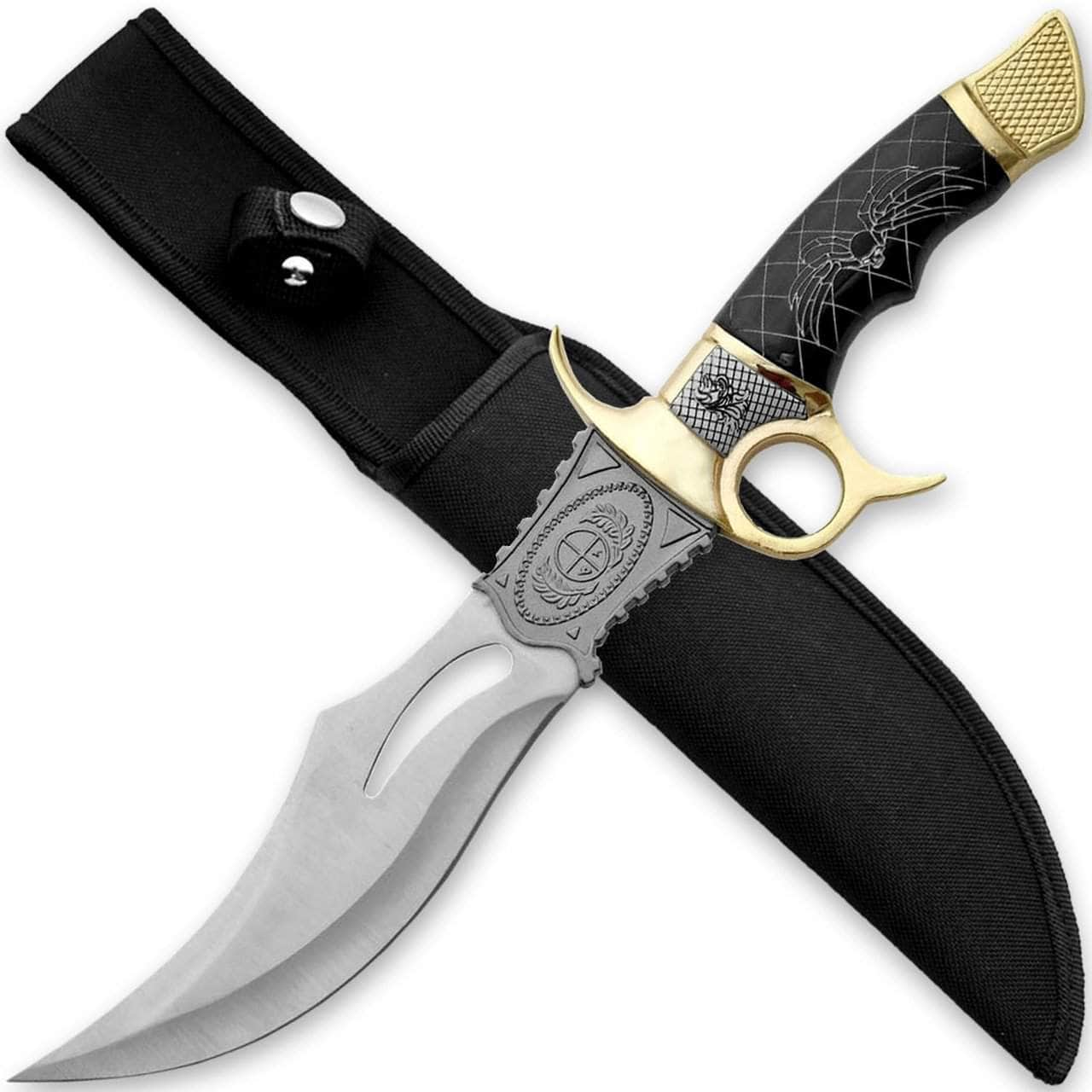 Black Widow Venom Bowie Knife, 7.9 Blade, Aluminum Handle - SZ-210451 / 210451 Buy Cheap The Cheapest