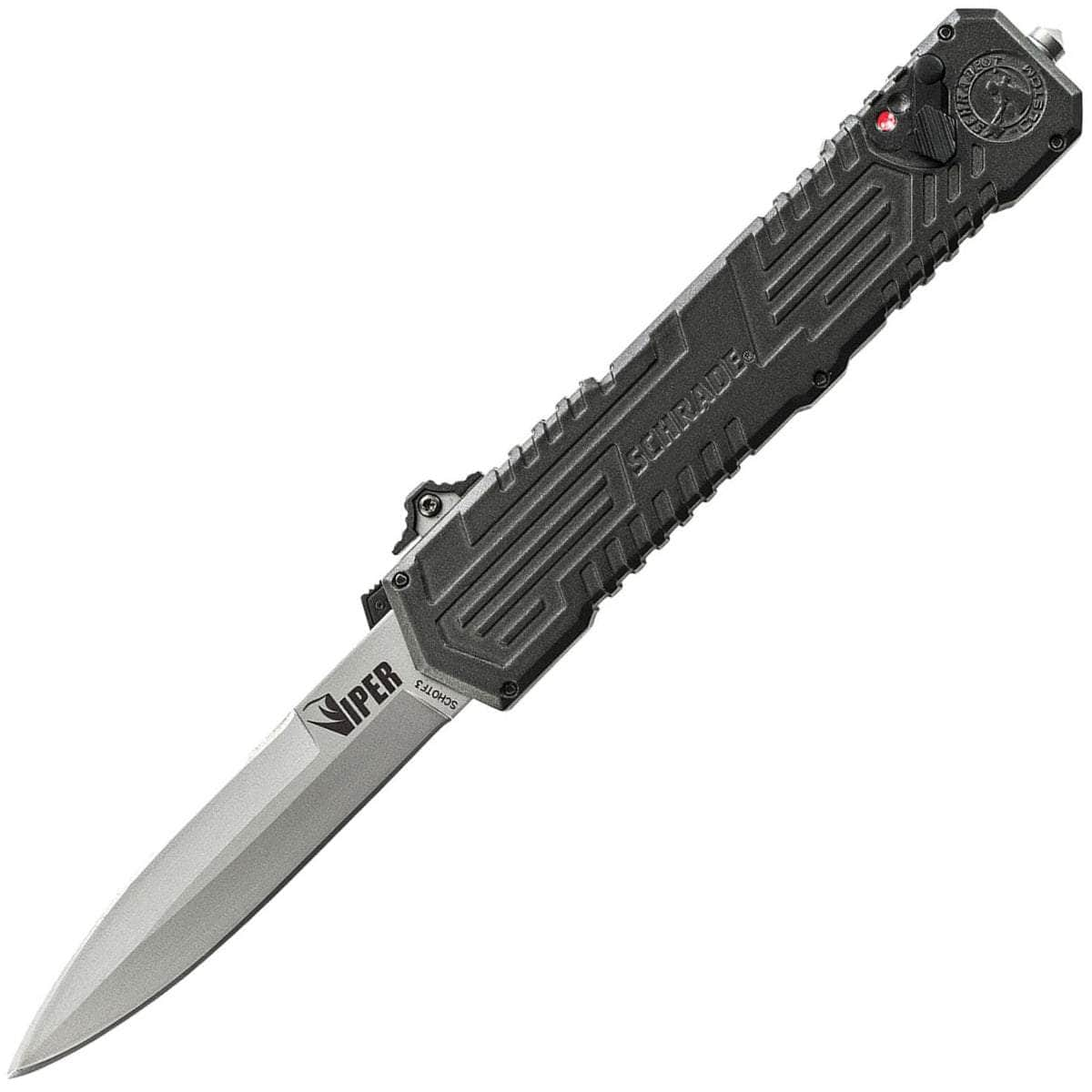 Schrade Viper 3 Assisted OTF, 3.5 Blade, Aluminum Handle - SCHOTF3 Where To Buy Low Pice