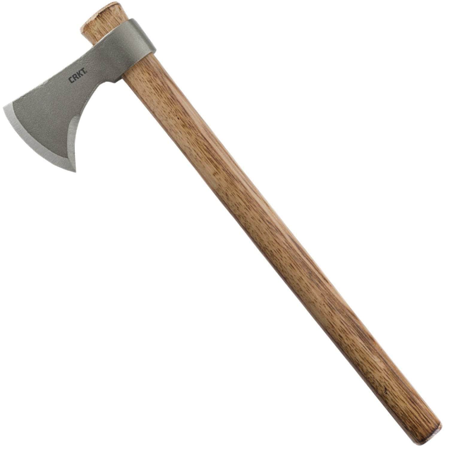 CRKT Woods Nobo Tomahawk, 19 Overall, Hickory Handle - 2732 Brand New Unisex