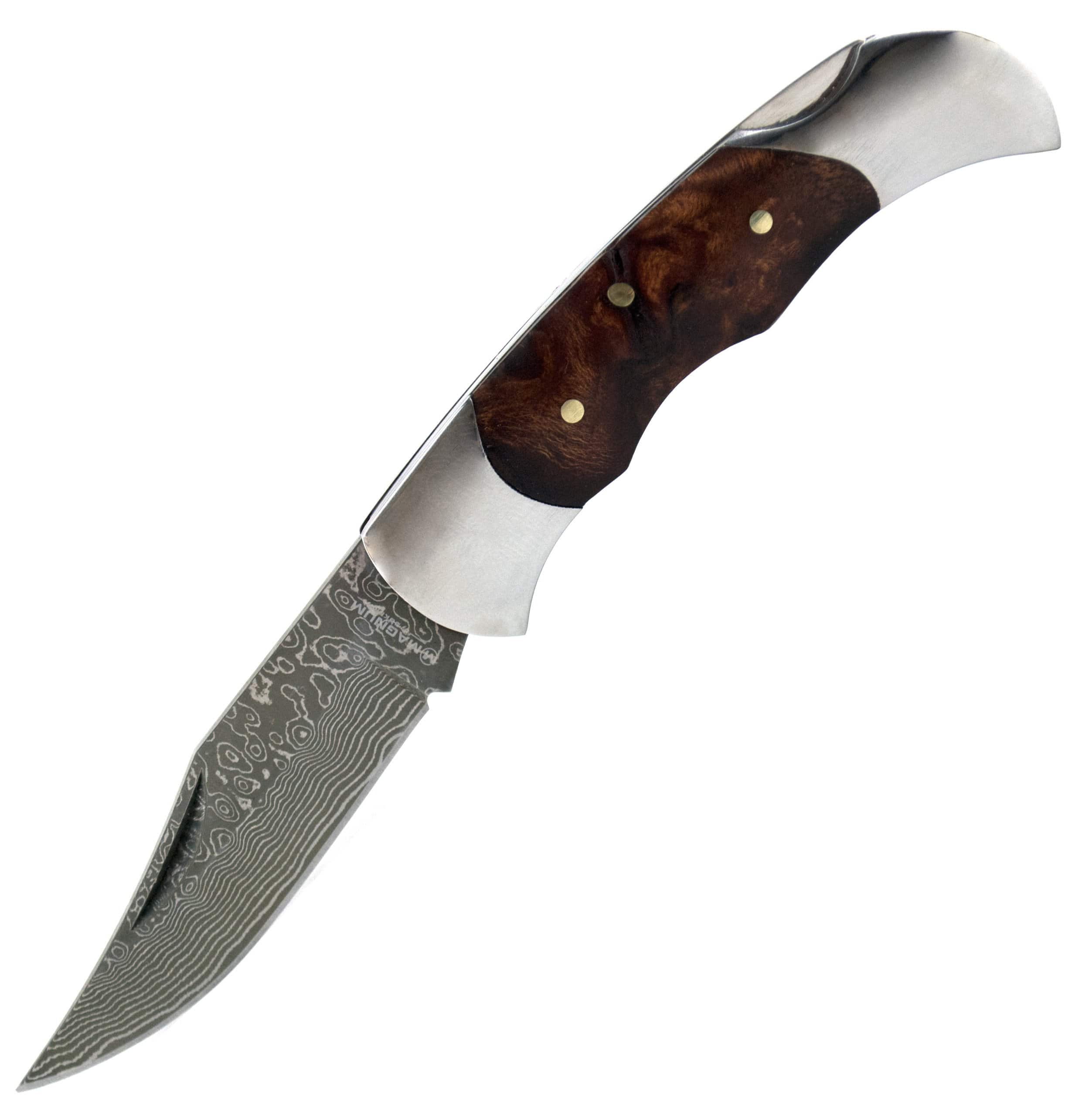 Boker Magnum Lady, 2.32 Damascus Blade, Burl Wood Handle - 01MB788DAM Cheap Sale 2025 Newest