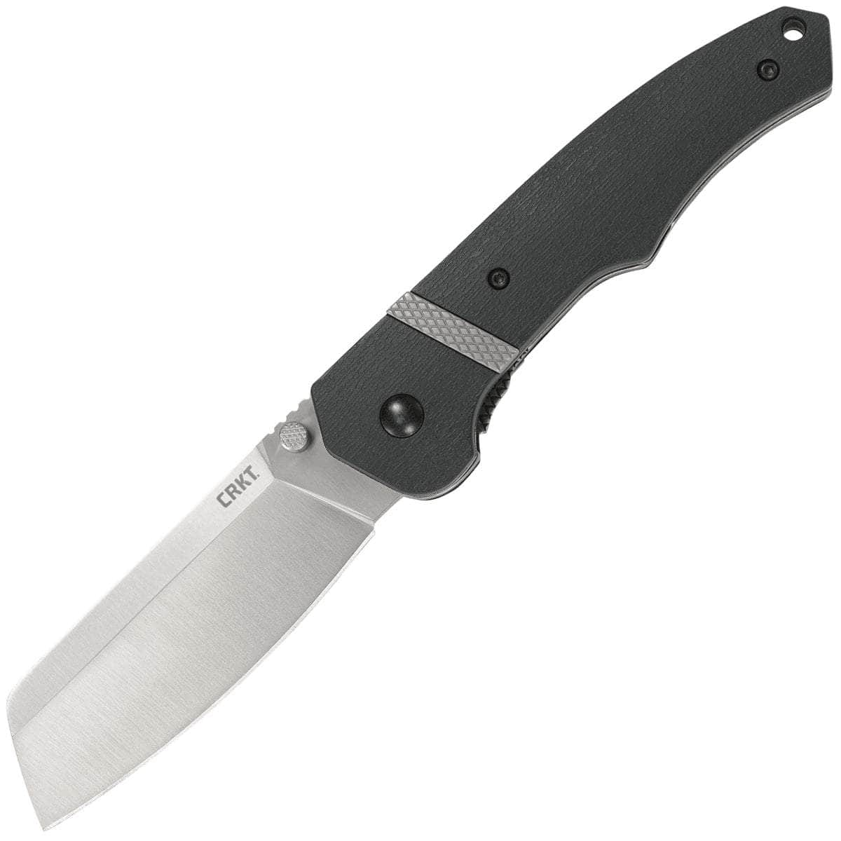 CRKT Ripsnort II, 3.48 Cleaver Blade, GRN/Steel Handle - 7271 Free Shipping Limited Edition