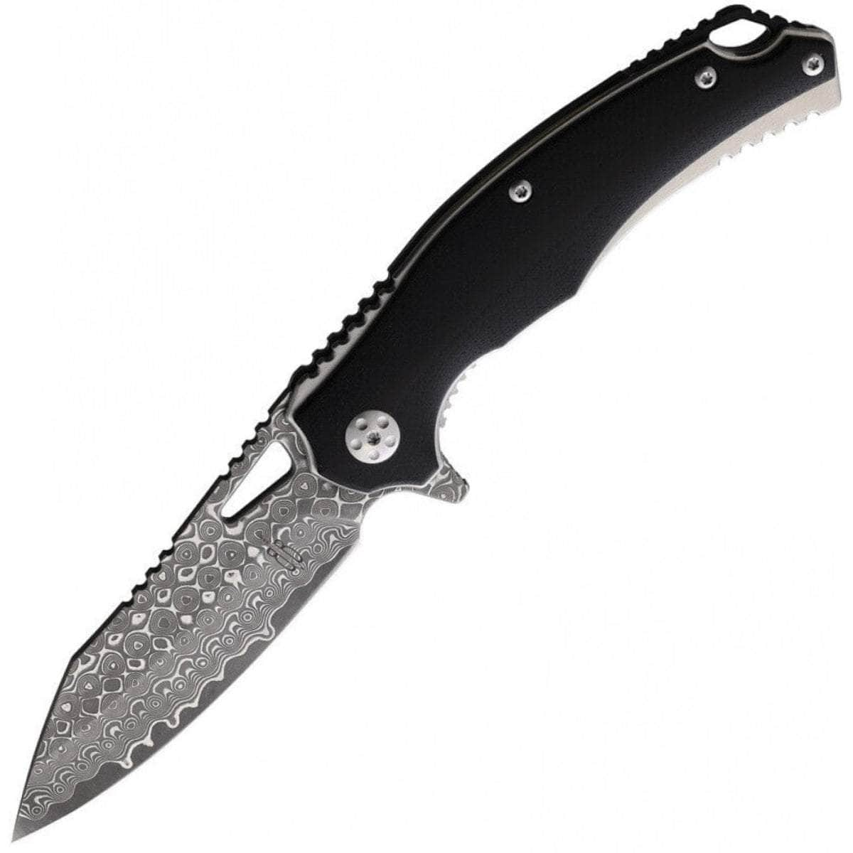 BnB Knives Damascus Black Panther, 3.25 Blade, G10 Handle - BNB4045D Outlet Wiki