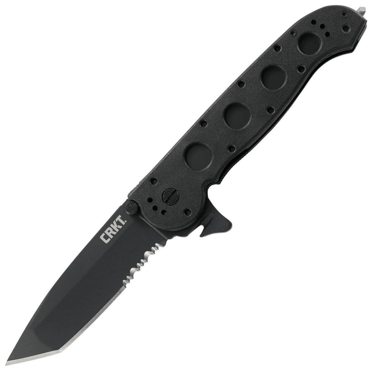 CRKT M16-14ZLEK Rescue Knife, 3.75 Combo Tanto Blade, Black GRN Handle Cheap With Paypal