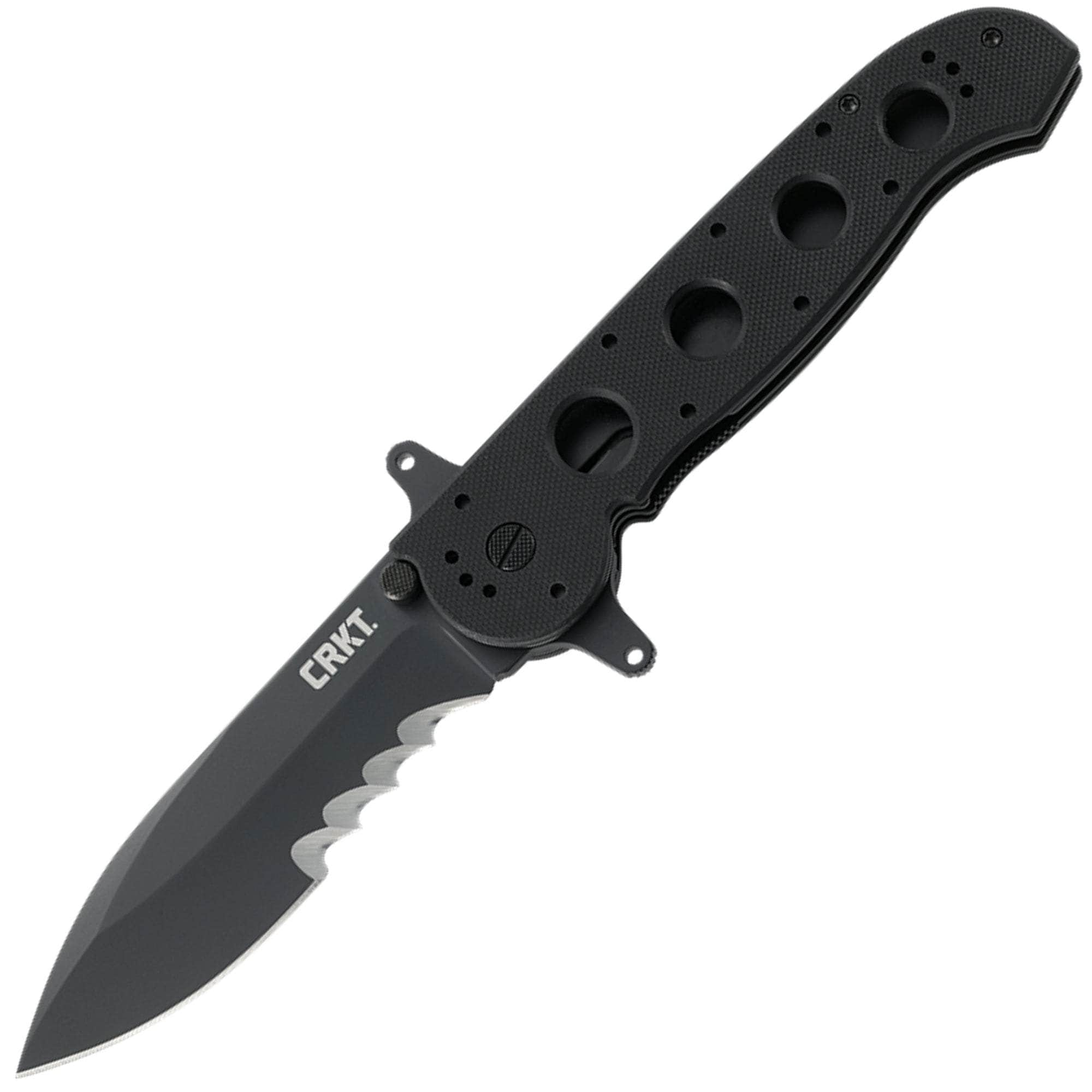 CRKT M21-14SFG Special Forces, 3.9 Veff Serrated Blade, Black G10 Handle New For Sale