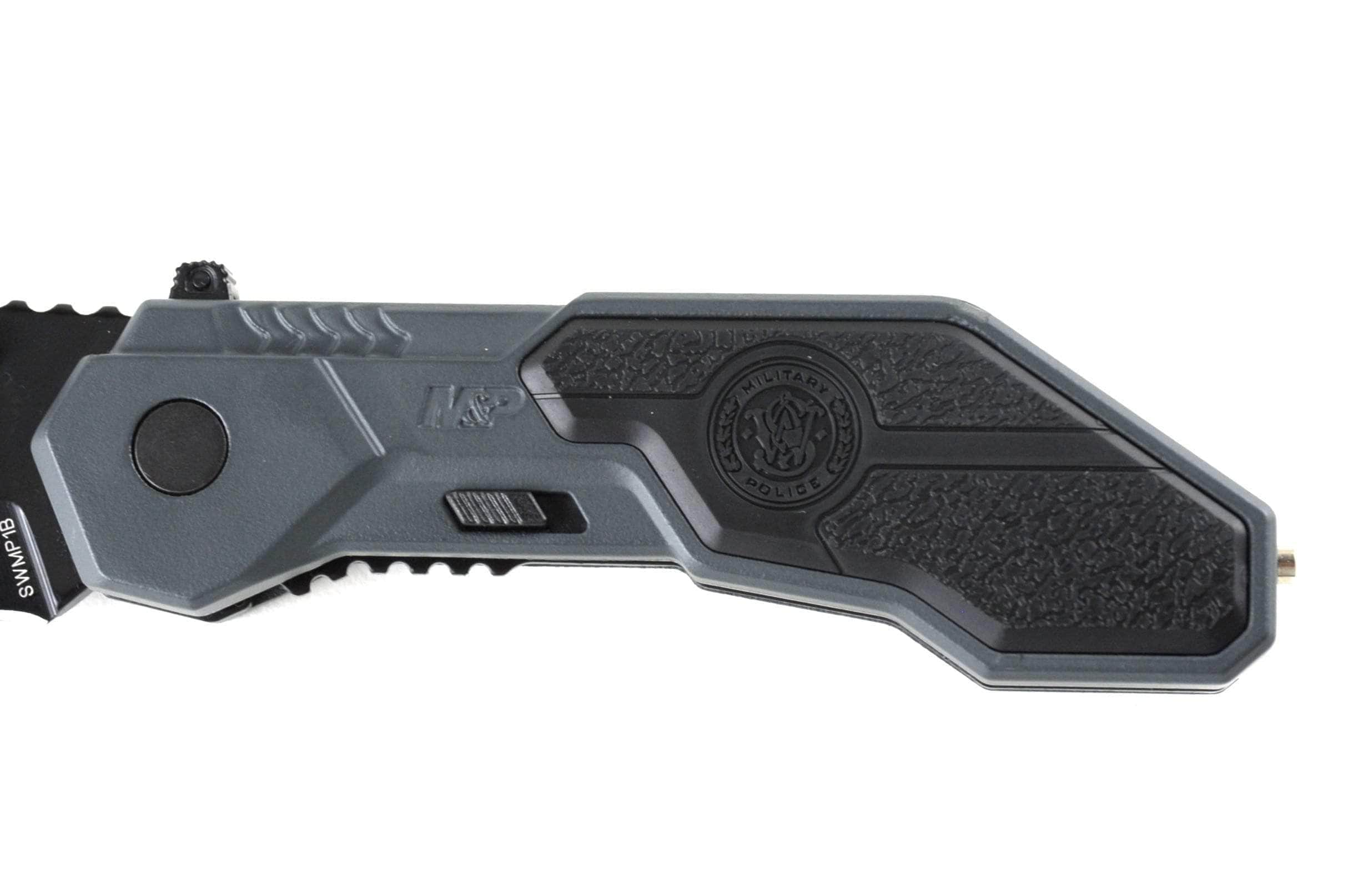 Smith & Wesson M&P Tactical Knife, 2.9 MAGIC Assisted Blade, Aluminum Handle - SWMP1B With Credit Card Free Shipping