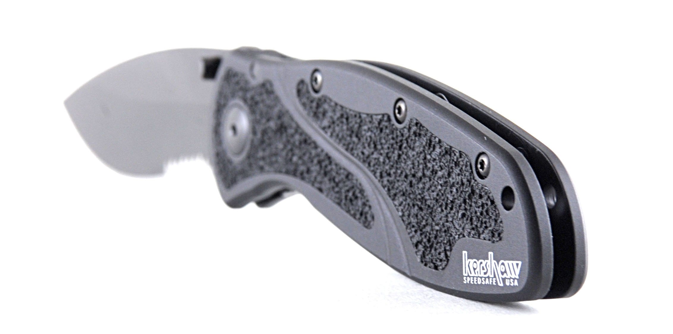 Kershaw Blur, 3.4 Black ComboEdge Blade, Black Handle - 1670BLKST Low Pice Sale Online