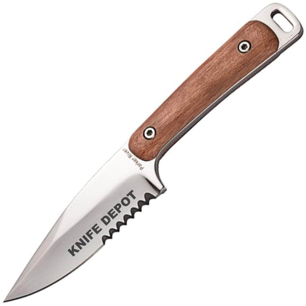 Engraved Parker River Captain, 3.75 Plain Blade, Red Grain Wood Handle, Sheath PR-3FC Cheap Sale 2025 New