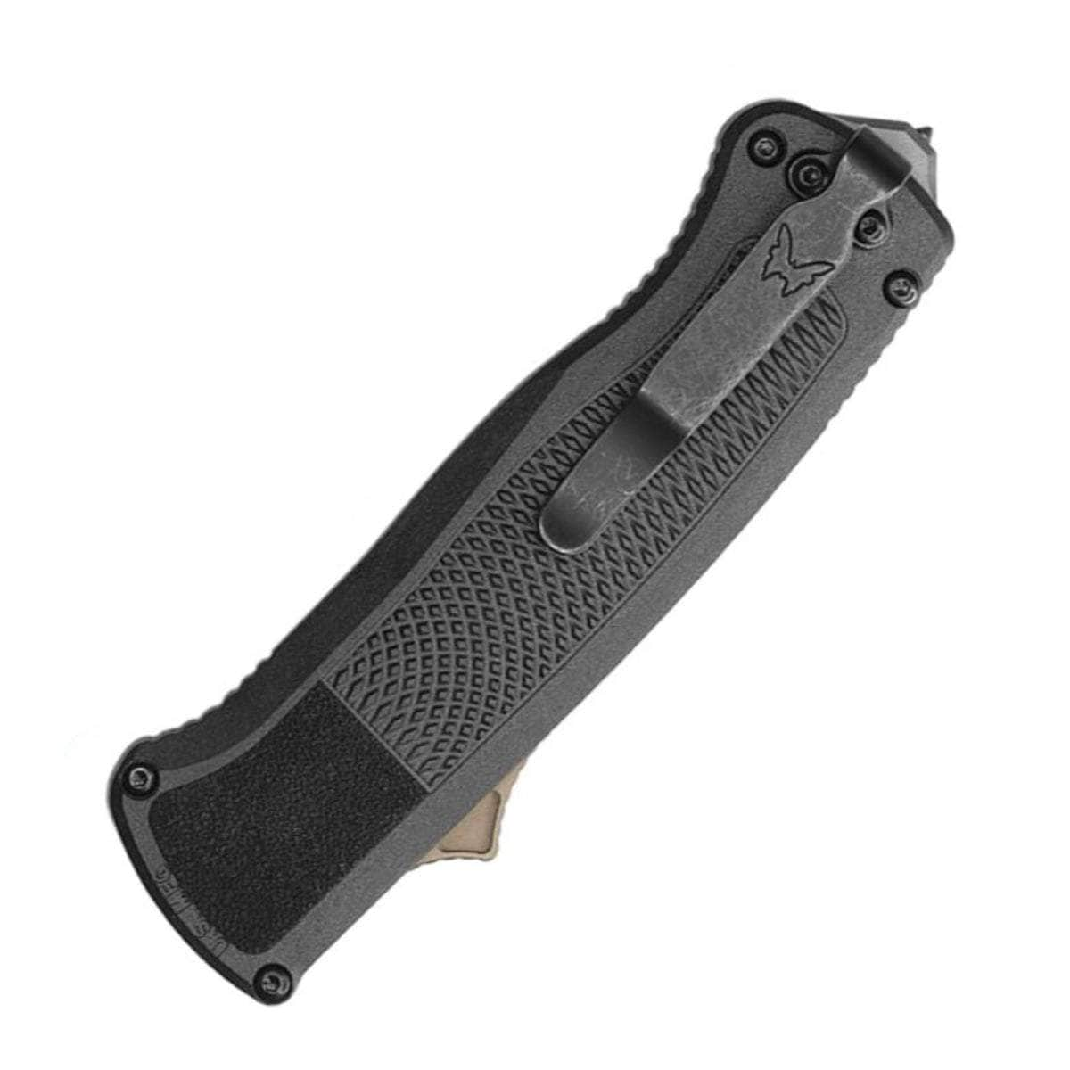 Benchmade 5370FE Shootout OTF Auto, 3.51 CruWear Blade, CF-Elite Handle Manchester Great Sale Online