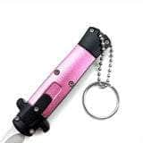 Mini Pink Key Chain OTF Knife Drop Point 99-1PK Enjoy For Sale