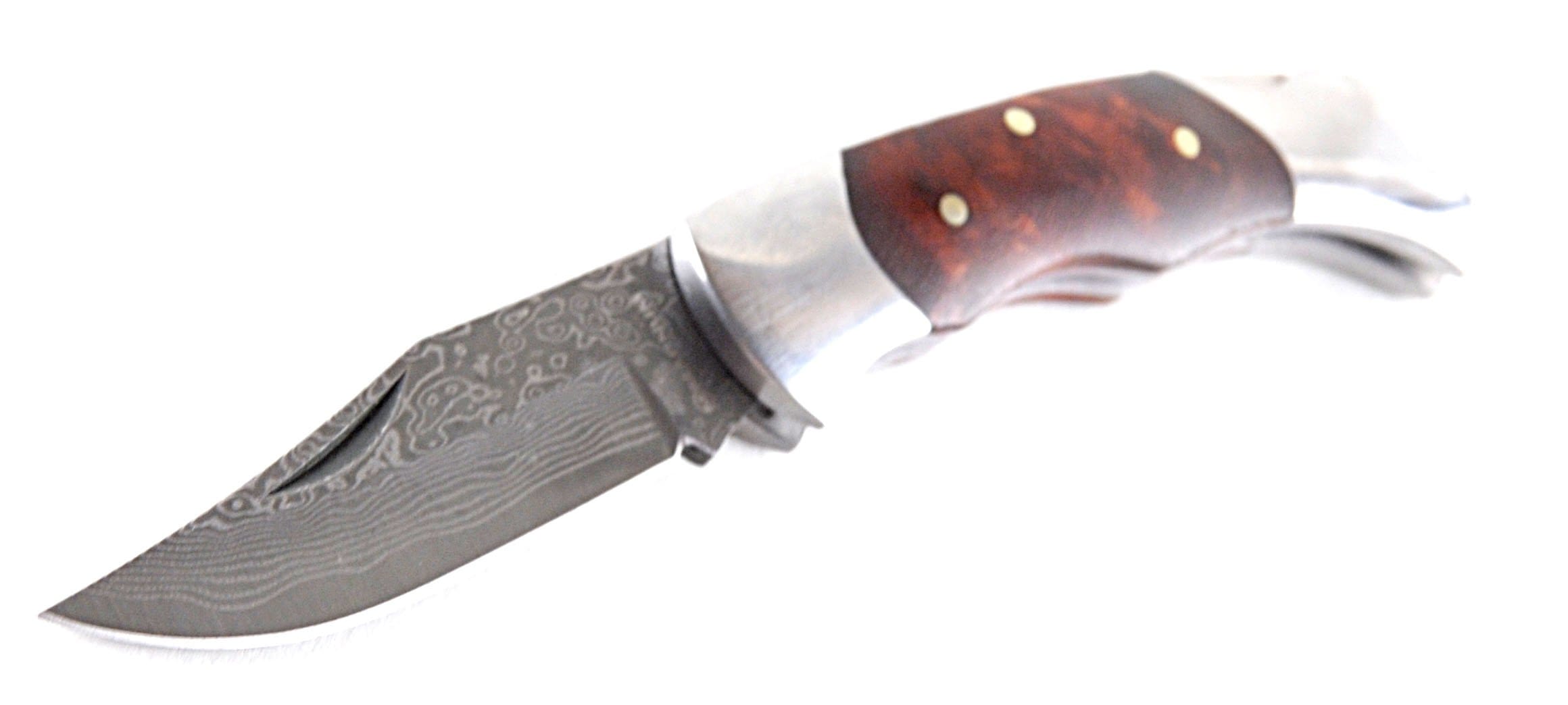 Boker Magnum Lady, 2.32 Damascus Blade, Burl Wood Handle - 01MB788DAM Cheap Sale 2025 Newest