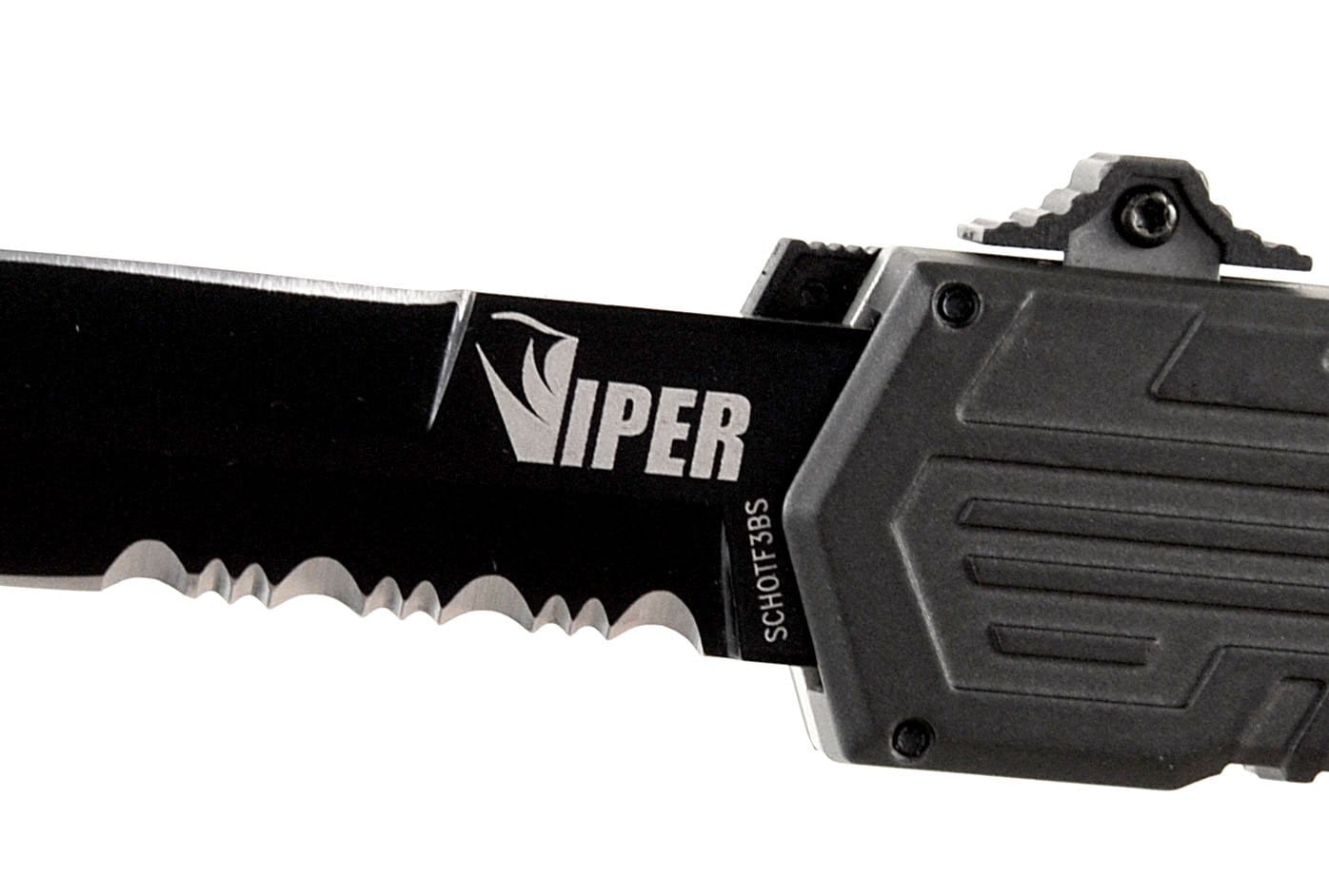 Schrade Viper 3 Assisted OTF, 3.5 ComboEdge Blade, Aluminum Handle - SCHOTF3BS Online