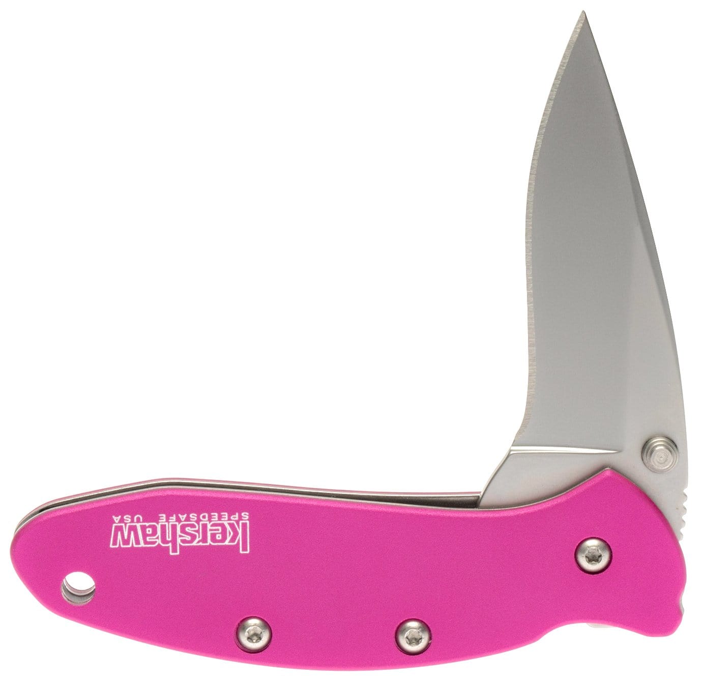 Kershaw Chive, 1.9 Assisted Blade, Pink Aluminum Handle - 1600PINK Recommend For Sale