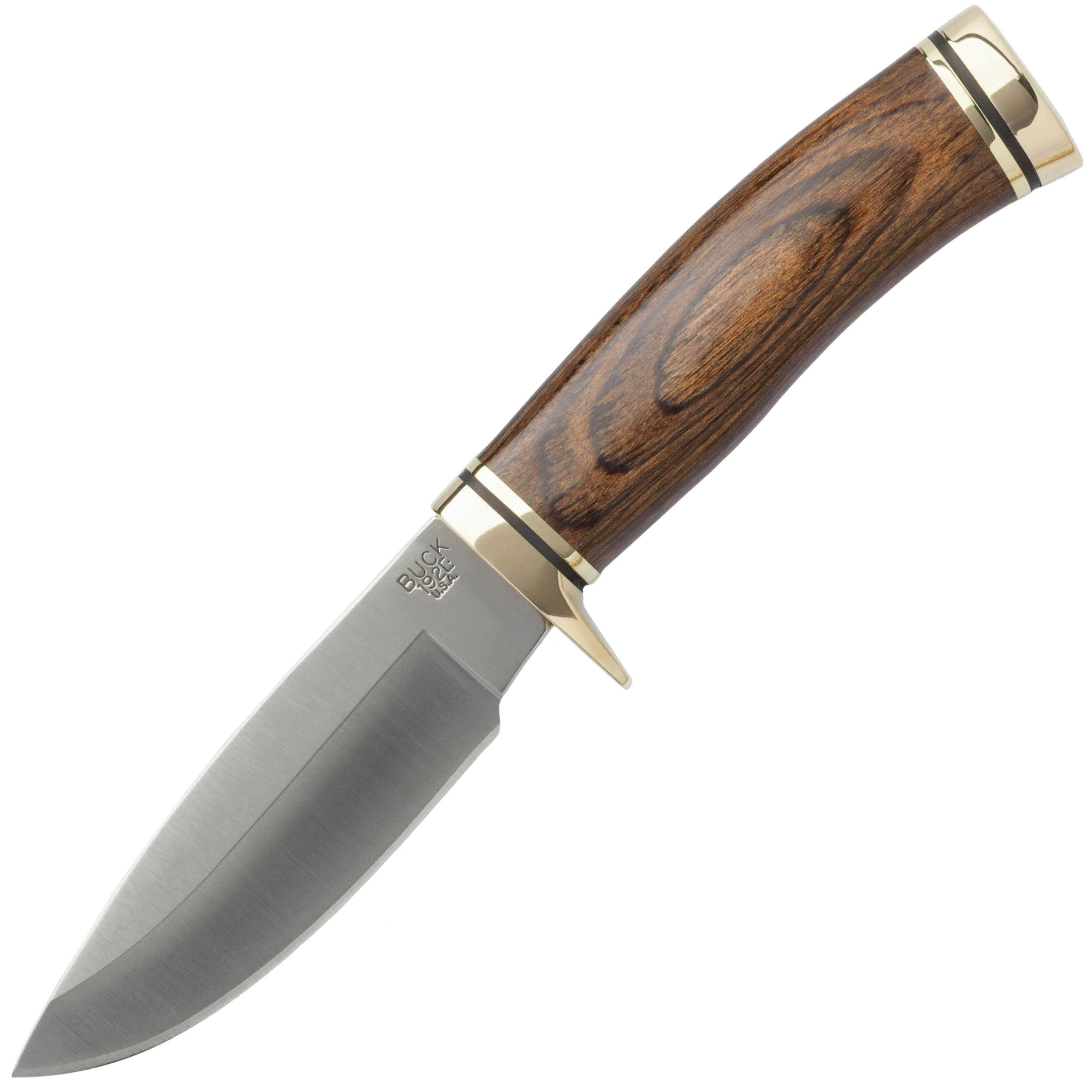 Buck 192 Vanguard, 4.25 420HC Blade, Walnut Handle, Sheath - 0192BRS-B Sale Low Pice Fee Shipping