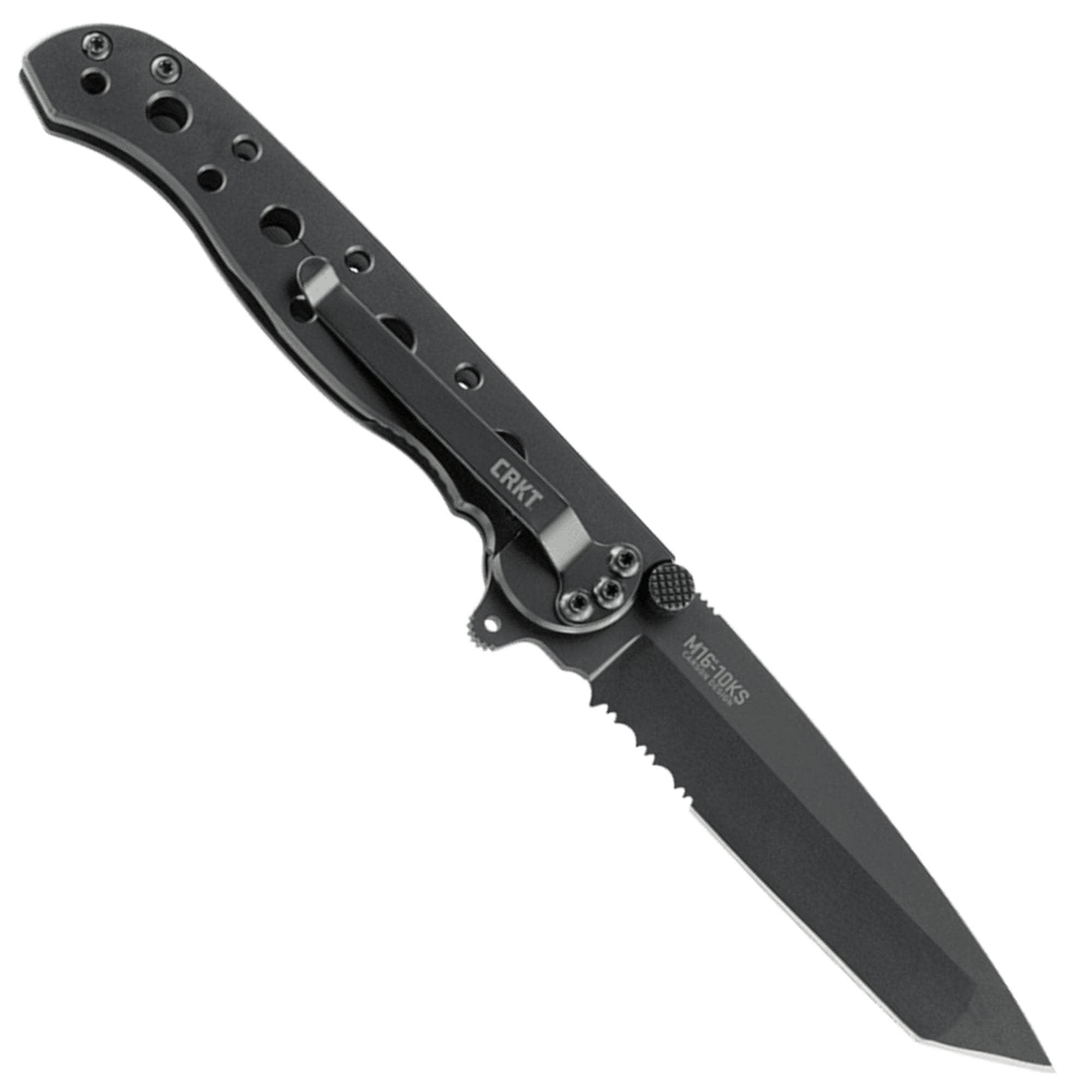 CRKT M16-10KS, 3 ComboEdge Black Blade, Stainless Steel Handle Buy Cheap 2025 Unisex