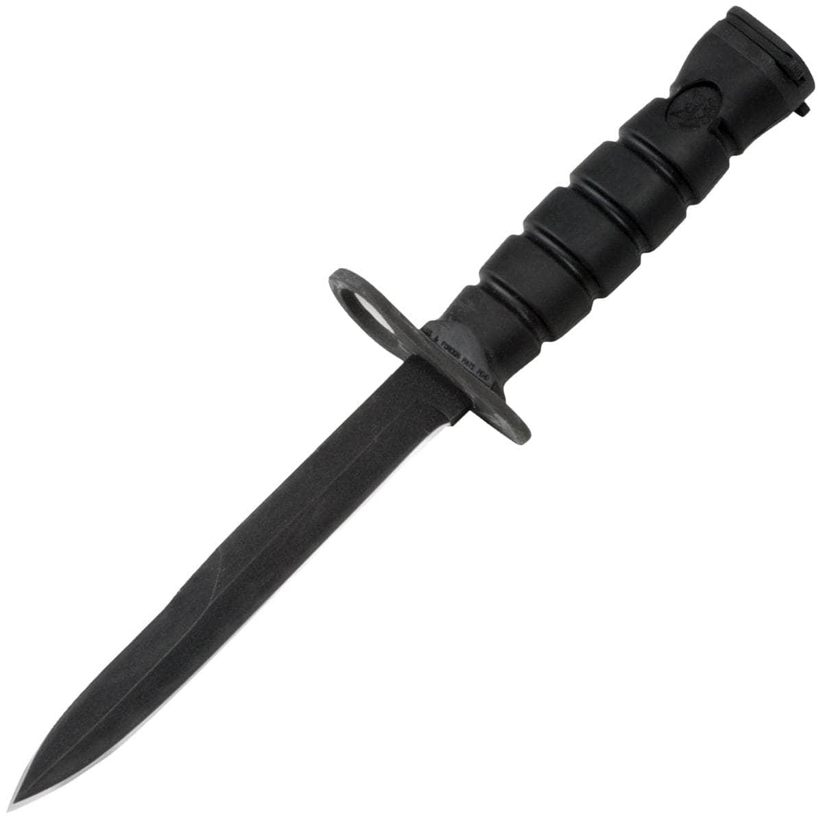 Ontario M7-B Bayonet, 6.7 Carbon Steel Blade, Kraton Handle, Scabbard - 6277 View For Sale