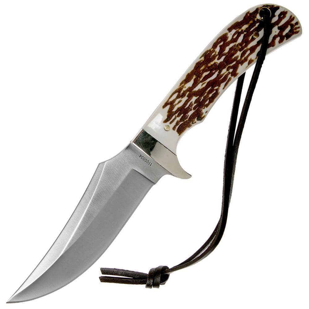 Schrade Uncle Henry Hunter, 4.25 Blade, Staglon Handle, Sheath - 1100034 Buy Cheap How Much
