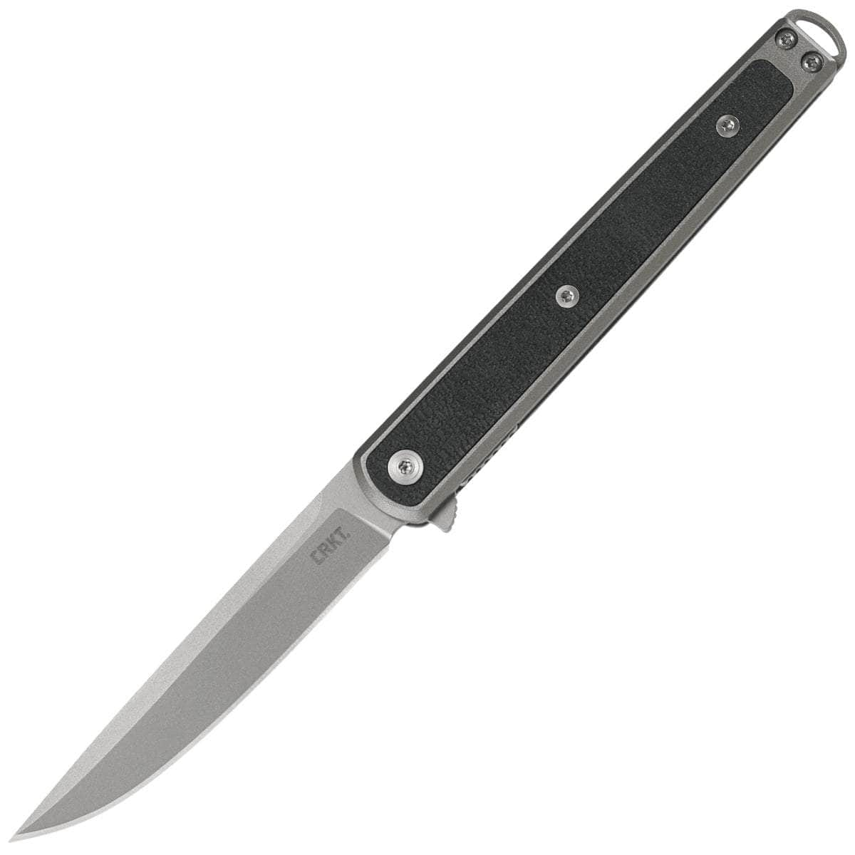 CRKT Seis, 3.32 1.4116 Steel Blade, Black GRN Handle - 7123 Genuine Cheap Pice