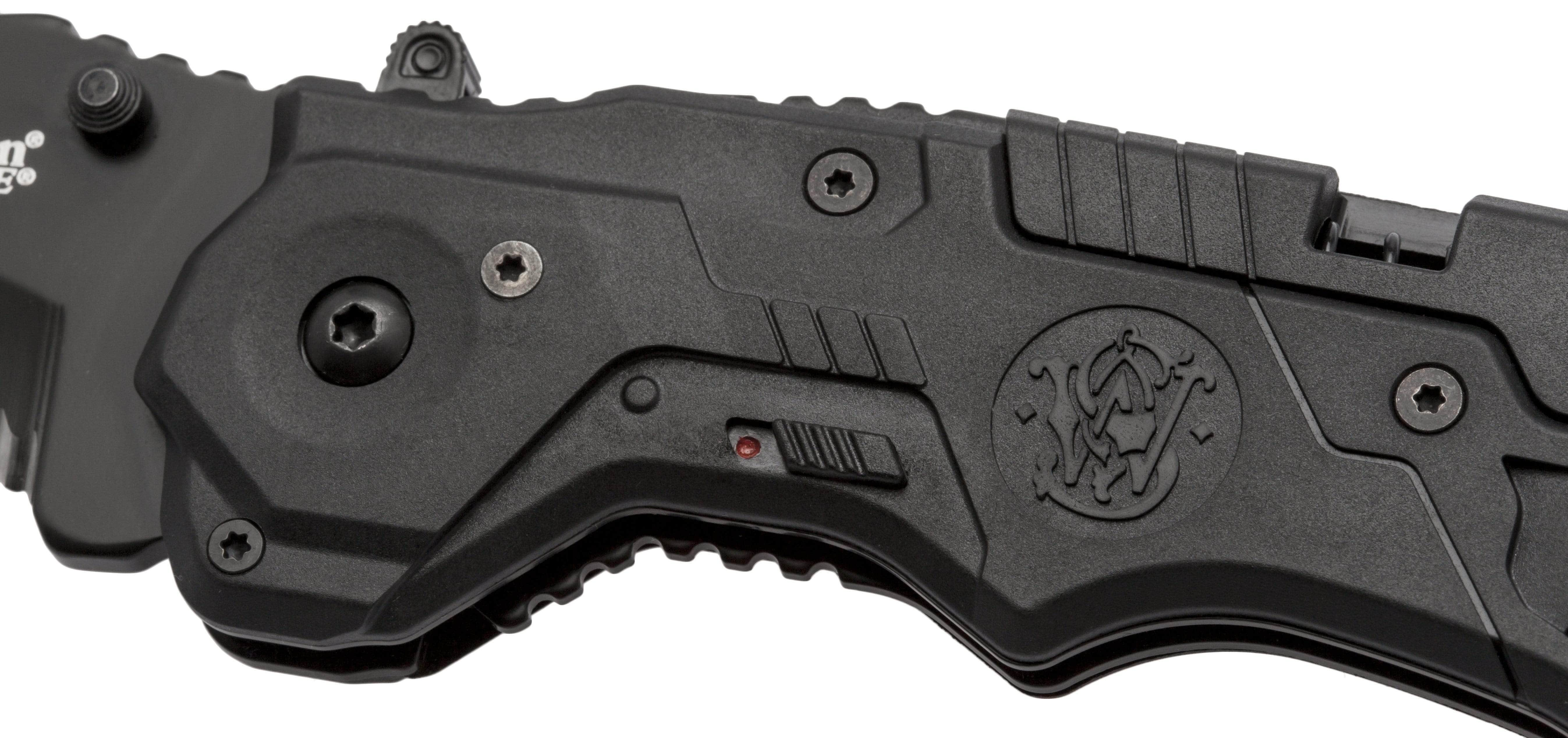 Smith & Wesson 1st Response Rescue Tool, 3.4 Assisted Blade, GFN Handle - SW911B Free Shipping Best Seller