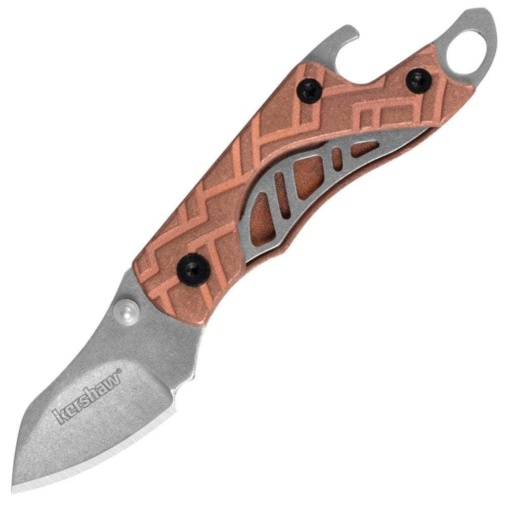 Kershaw Cinder, 1.4 3Cr13 Steel Blade, Copper Handle - 1025CU Clearance Hot Sale