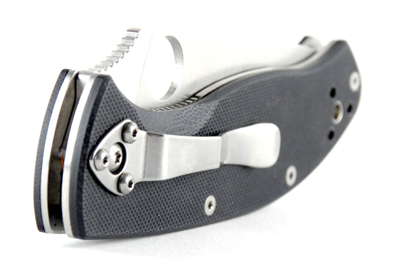 Spyderco Tenacious, 3.39 Plain Satin Blade, Black G10 Handle - C122GP Latest Collections Online