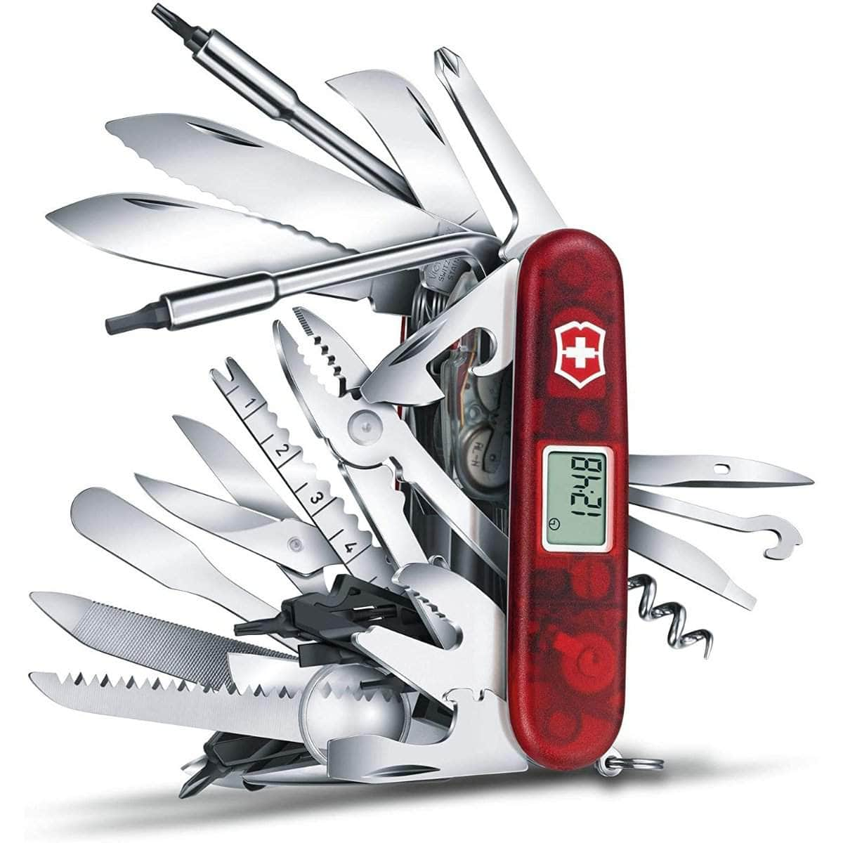 Victorinox SwissChamp XAVT Swiss Army Knife, 3.5 Closed, Gift Box - 1.6795.XAVT Cheap Extremely