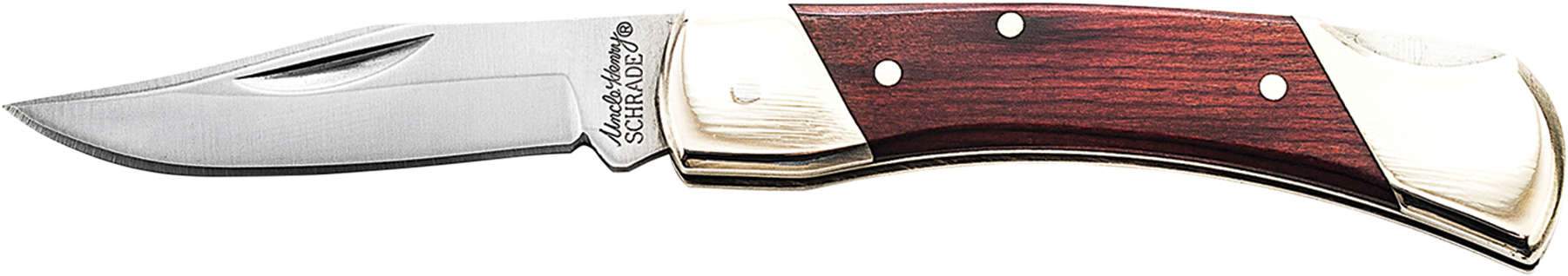 Schrade Uncle Henry Brown Bear, 2.2 Blade, Rosewood Handle - LB3 Cheap Sale Choice