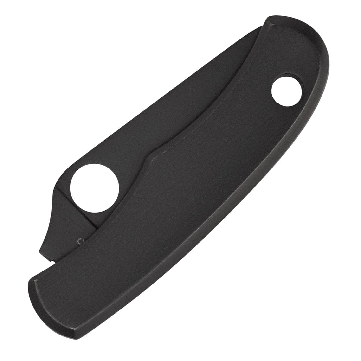 Spyderco Bug Knife, 1.27 Black Blade, Black Stainless Steel Handle - C133BKP Free Shipping Clearance Store