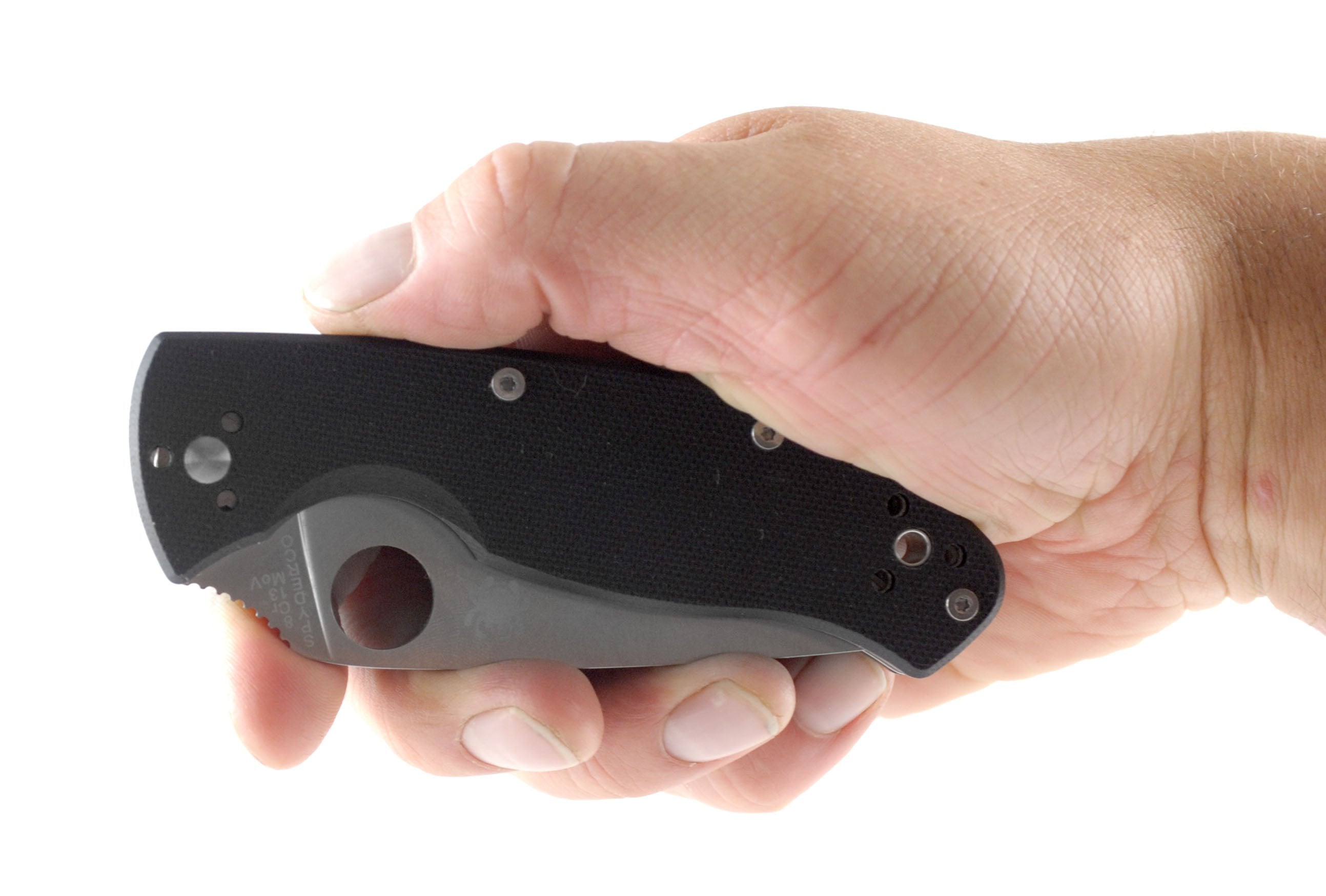 Spyderco Tenacious, 3.39 Plain Satin Blade, Black G10 Handle - C122GP Latest Collections Online