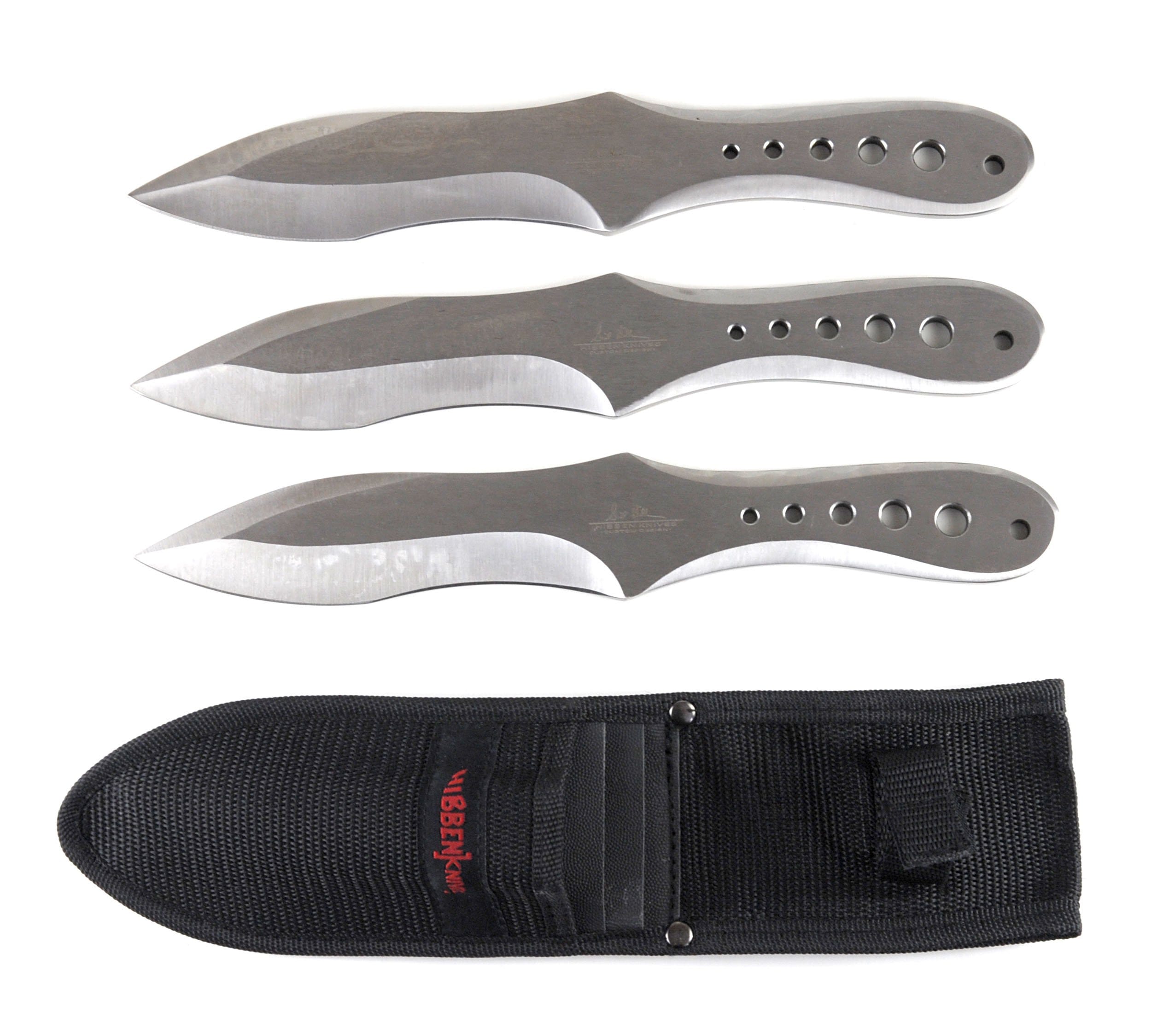 Hibben GenX Large Pro Throwing Knife Triple Set - GH5029 Cheap Big Sale