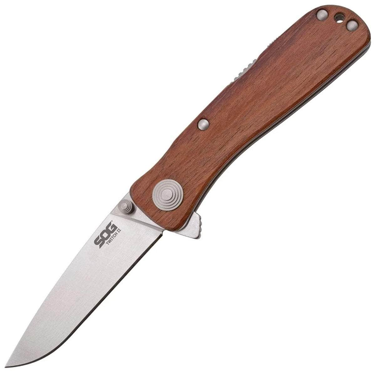 SOG Twitch II, 2.65 Assisted Blade, Rosewood Handle - TWI17 Buy Cheap Cheap