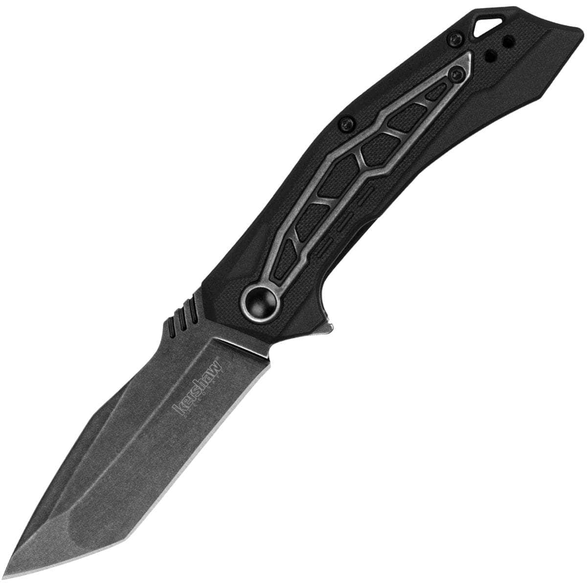 Kershaw Flatbed, 3.125 Black Blade, GFN/Steel Handle - 1376 Discount Cost