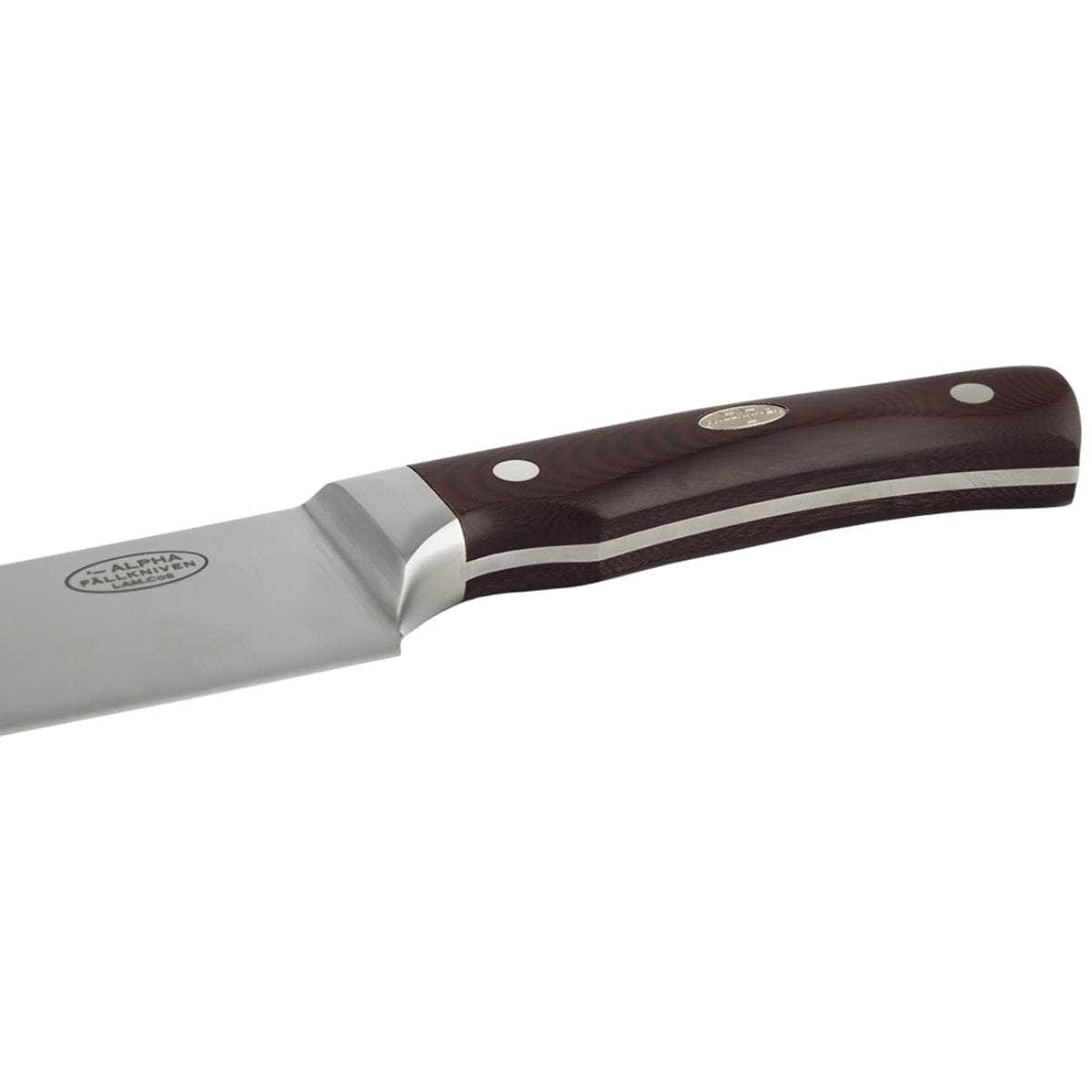 Fallkniven CMT Chef's Alpha, 8 Blade, Maroon Micarta Handle, Gift Box Marketable Sale Online