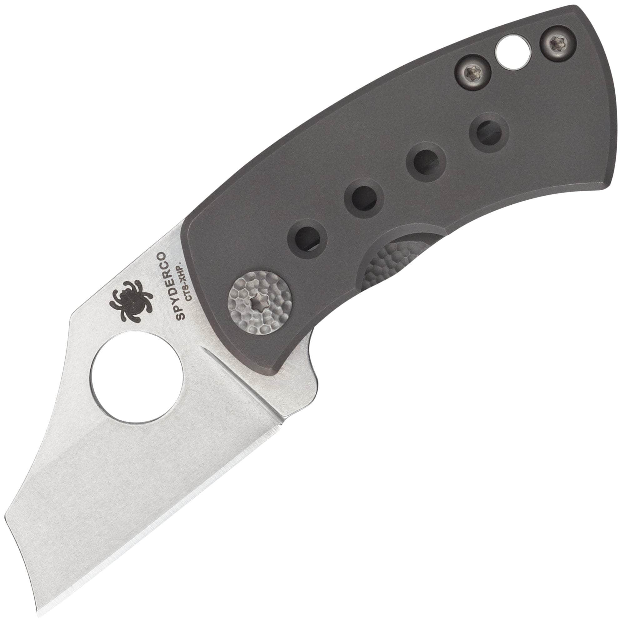 Spyderco McBee, 1.52 CTS XHP Blade, Titanium Handle - C236TIP Outlet Supply