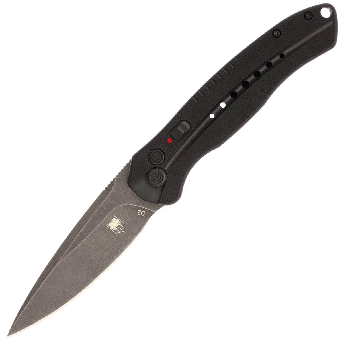 CobraTec Black Diablo Auto, 3.5 D2 Blade, G10 Handle - BLKDIABLOAUTO Low Cost Sale Online