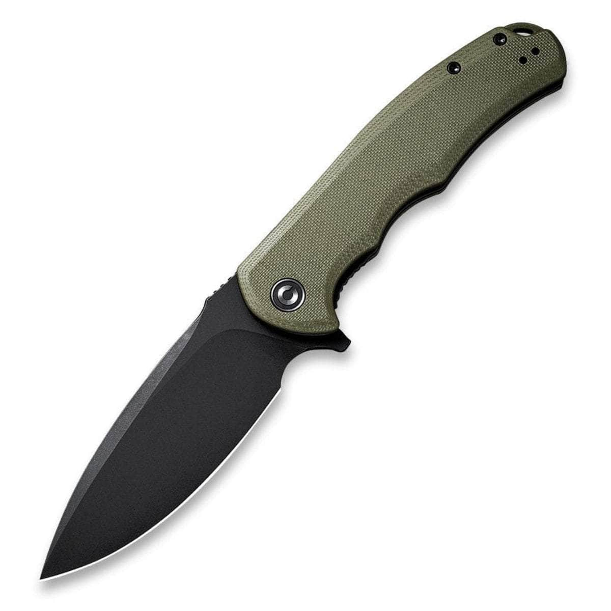 CIVIVI Praxis, 3.75 Black Stonewashed Blade, OD Green G10 Handle - C803F Marketable For Sale