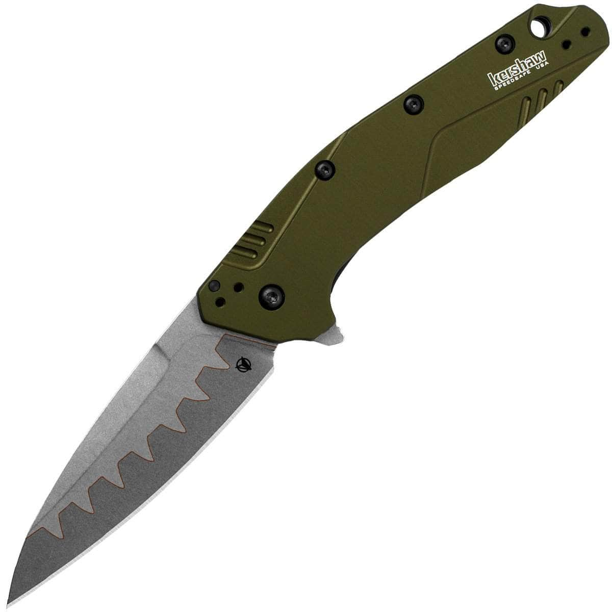 Kershaw Dividend Composite, 3 D2/N690 Blade, Green Aluminum Handle - 1812OLCB Factory Outlet Cheap Online