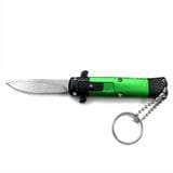 Mini Green Key Chain OTF Knife Drop Point 99-1GN Free Shipping Fast Delivery