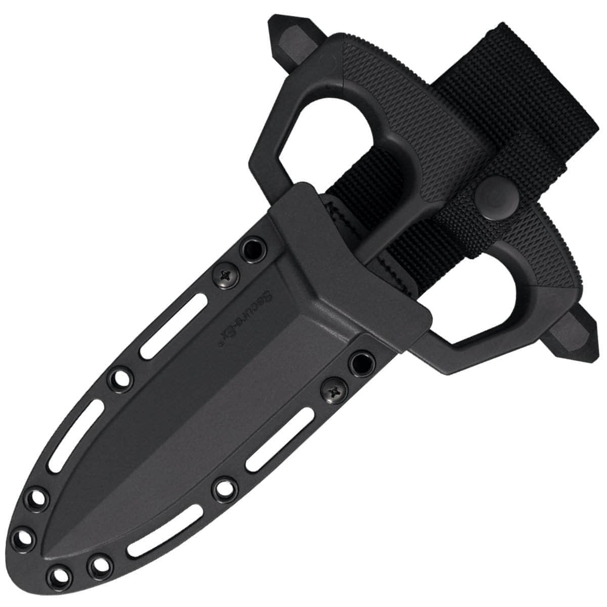 Cold Steel Chaos Push Knife, 5 Black SK5 Blade, D-Guard Handle - 80NT3 Buy Cheap Popular