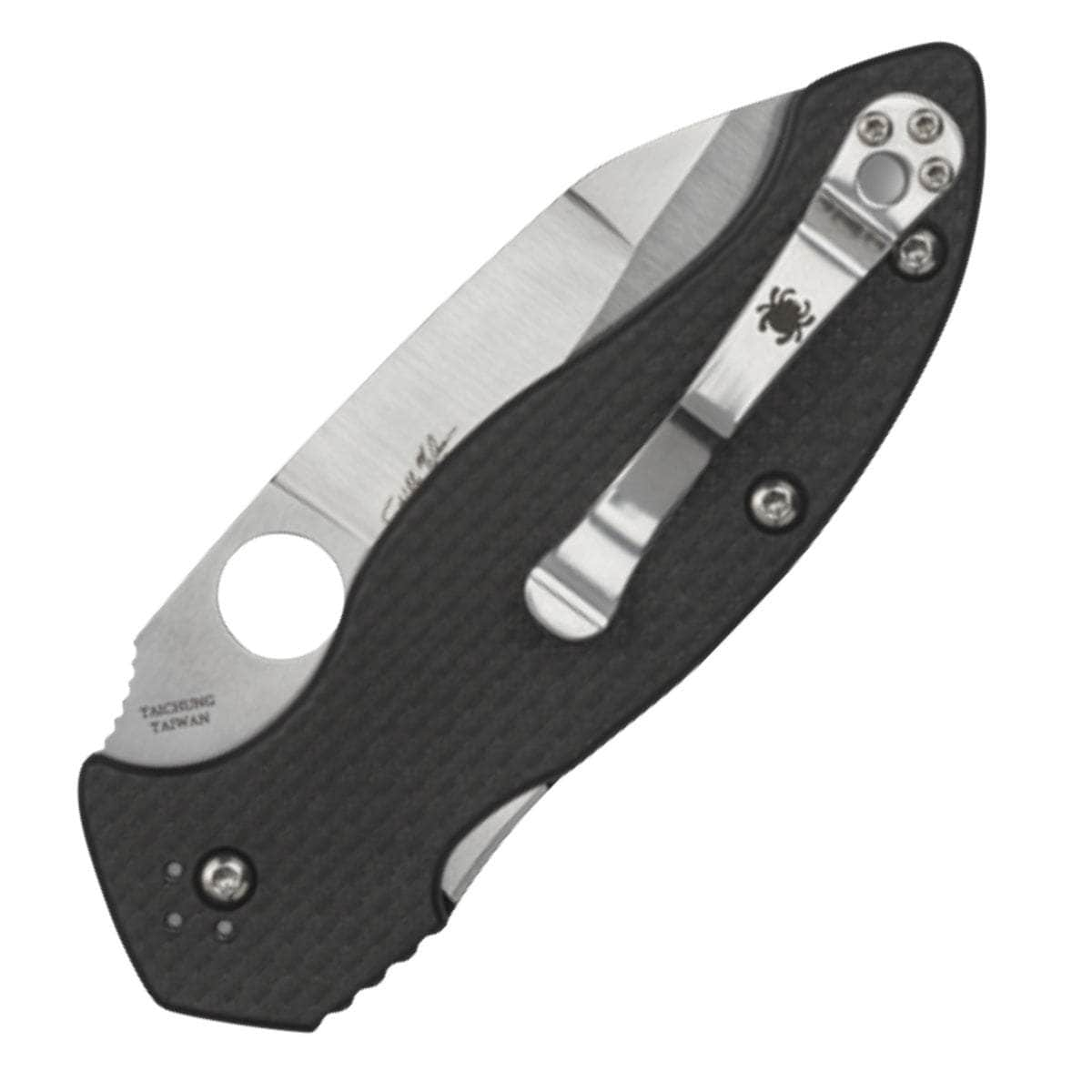 Spyderco Canis, 3.4 Wharncliffe S30V Blade, Carbon Fiber/G10 Handle - C248CFP Outlet Deals