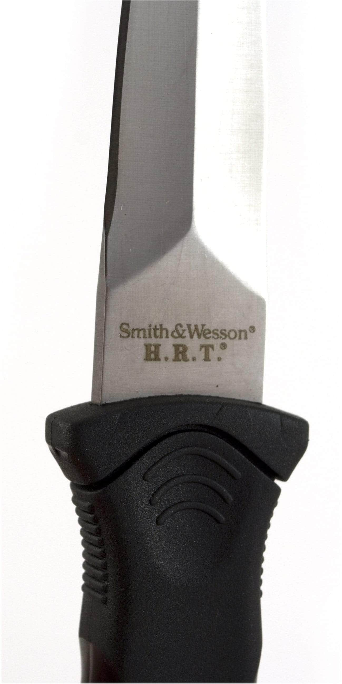 Smith & Wesson H.R.T. Boot Knife, 3.38 Dagger Satin Blade, TPR Handle, Sheath - SWHRT3 Free Shipping Nicekicks