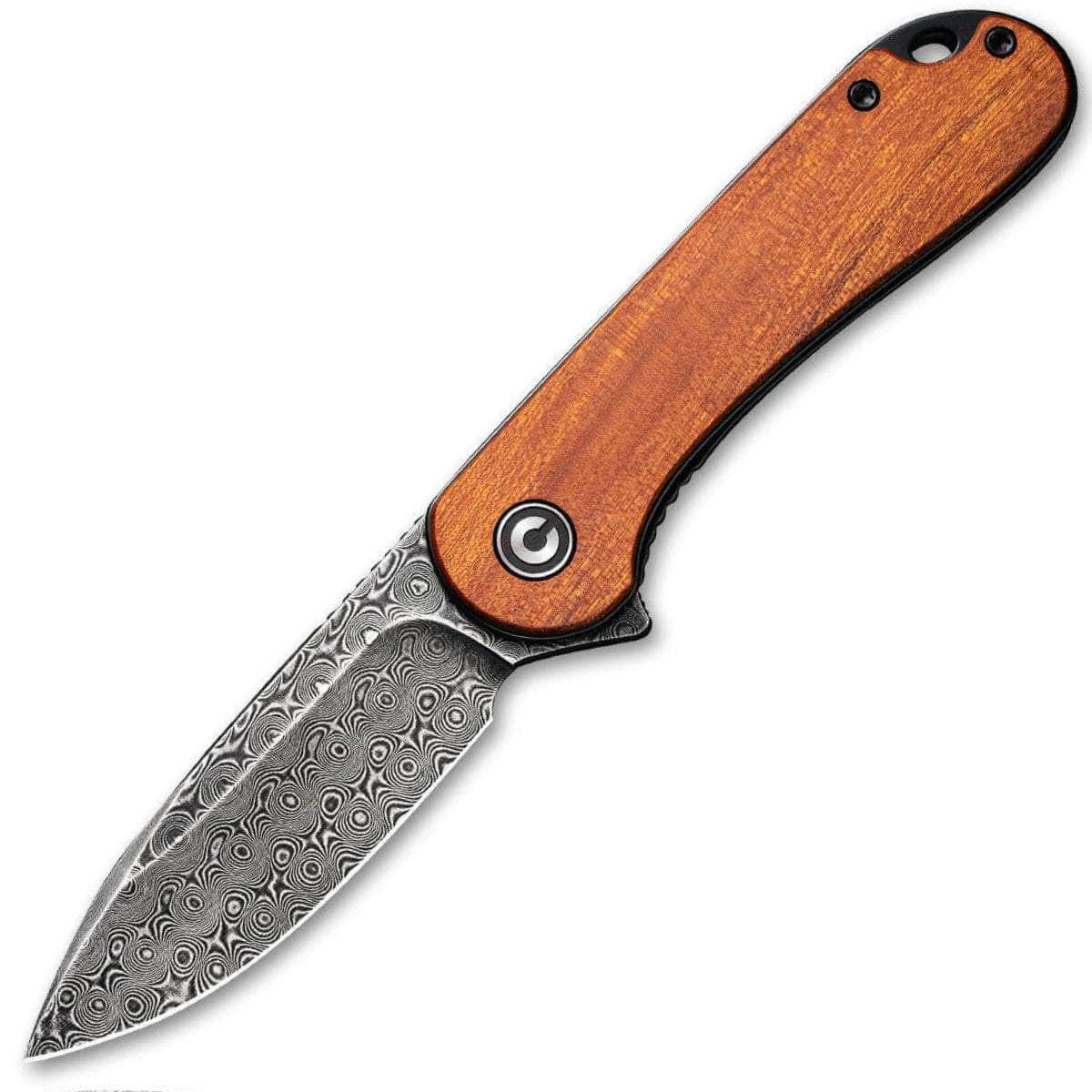 CIVIVI Elementum, 2.96 Damascus Blade, Cuibourtia Wood Handle - C907DS-2 Cheap Sale Comfortable