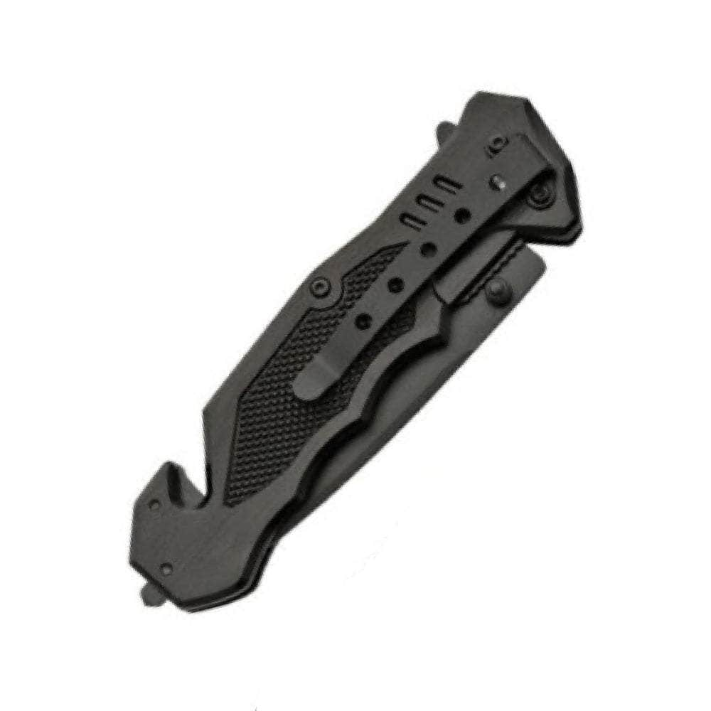 Master Cutlery PK-383 Tactical Rescue Knife, 3.5 Assisted Blade, Glass Breaker and Seatbelt Cutter Collections