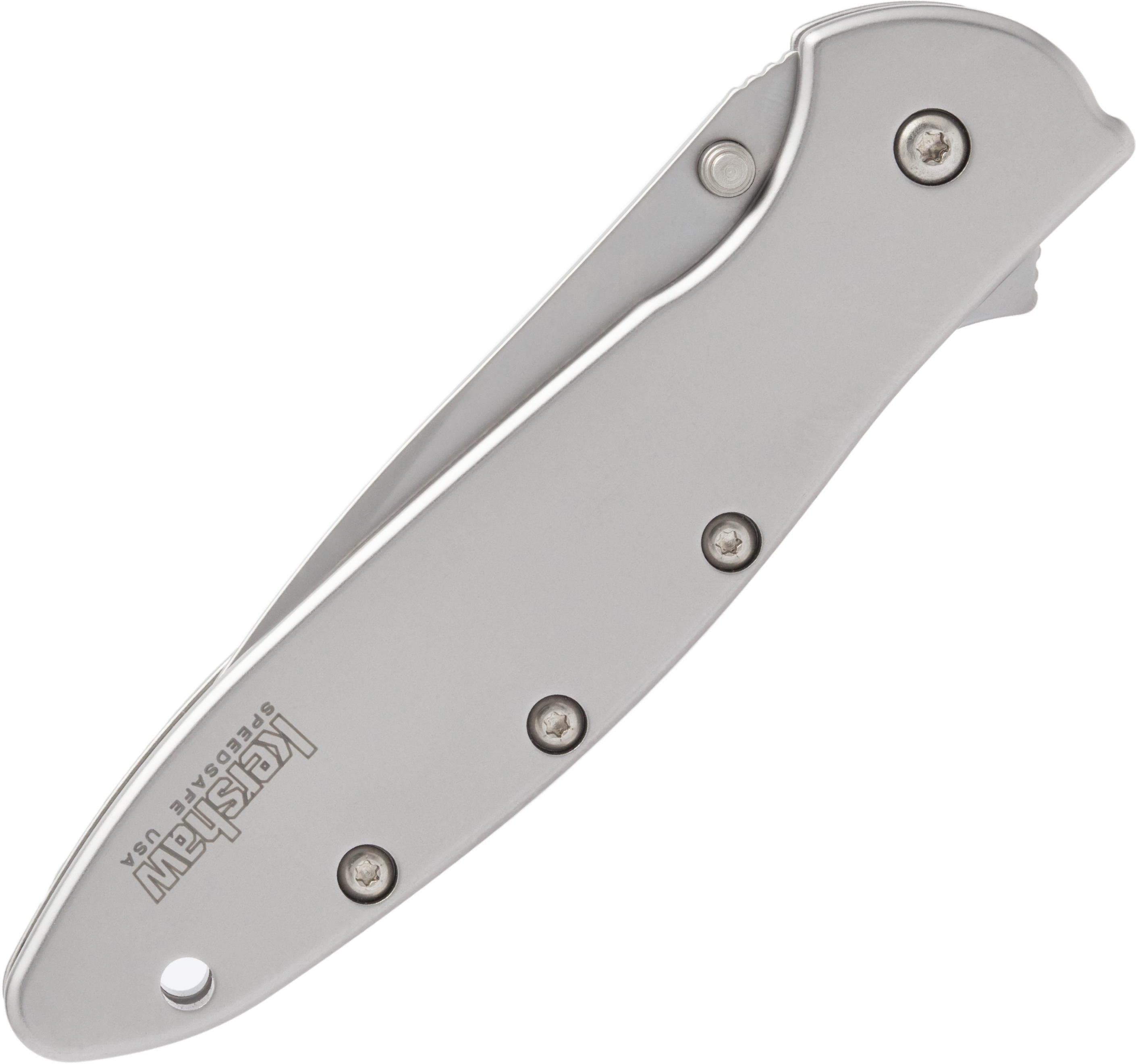 Kershaw Leek, 3 Assisted ComboEdge Blade, Steel Handle - 1660ST Buy Cheap Best Place