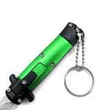 Mini Green Key Chain OTF Knife Drop Point 99-1GN Free Shipping Fast Delivery